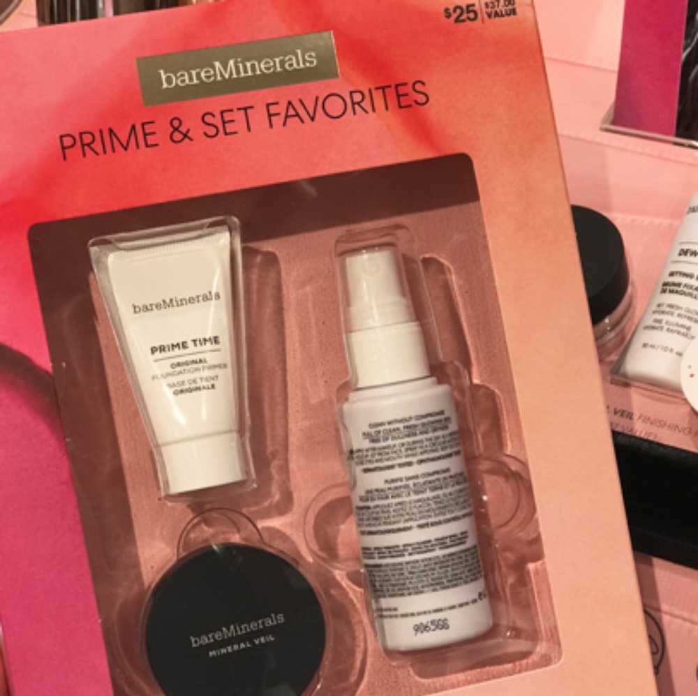 bareMinerals Prime & Set Favorites 3-Piece Boxed Set